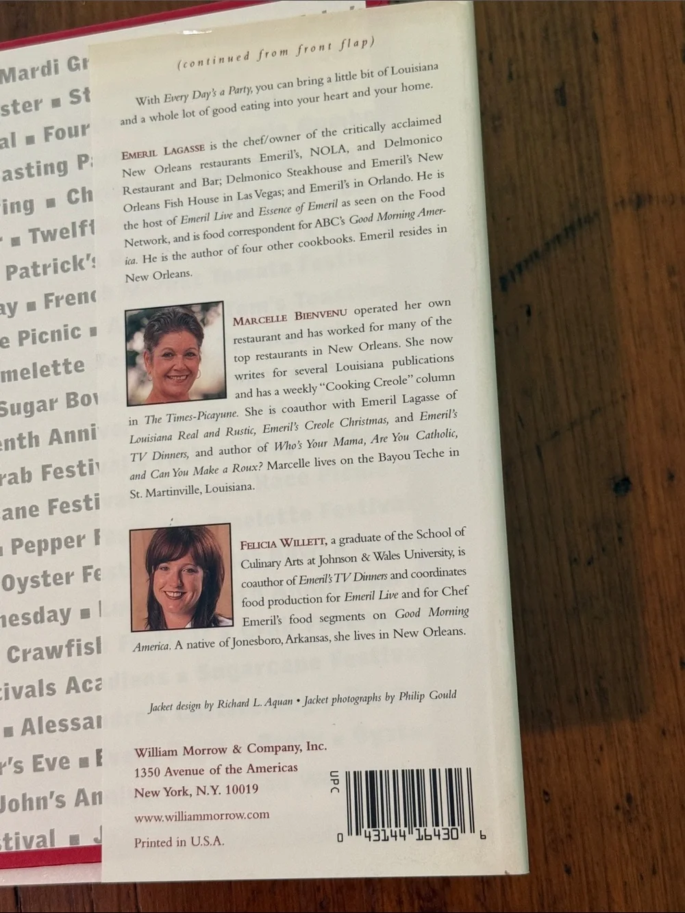 Emeril Lagasse Every Day’s A Party Louisiana Recipes Cookbook